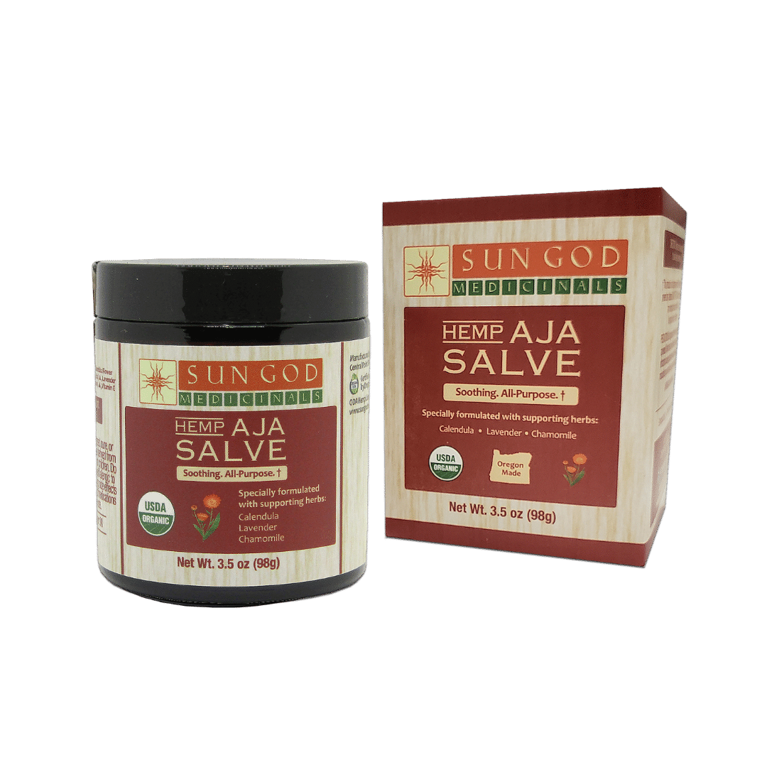Organic Aja All-Purpose Hemp Salve - 3.5 oz.