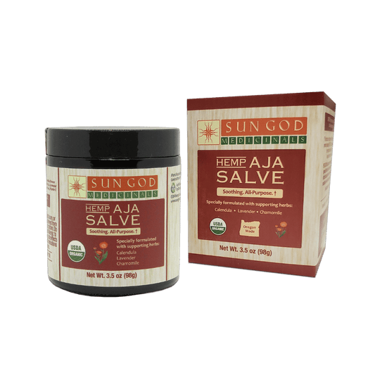 Organic Aja All-Purpose Hemp Salve - 3.5 oz.
